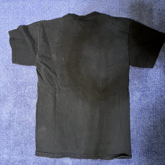 Vintage Barack Obama Big Face T Shirt Change Hope Black Graphic Mens SMALL - Picture 3 of 3